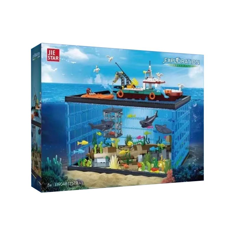 JIESTAR JJ9048 9048 non CUỘC PHIÊU LƯU SINH VẬT BIỂN bộ đồ chơi xếp lắp ráp ghép mô hình EXPLORATION UNDERWATER 1519 khối JIESTAR JJ9048 9048 non CUỘC PHIÊU LƯU SINH VẬT BIỂN bộ đồ chơi xếp lắp ráp ghép mô hình EXPLORATION UNDERWATER 1519 khối