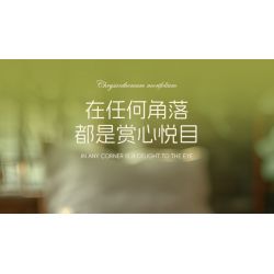 JIESTAR JJ9109 9109 CHẬU HOA CÚC NGÀN bộ đồ chơi xếp lắp ráp ghép mô hình Creator CHRYSANTHEMUM MOLIFOLIUM Sáng Tạo 353 khối