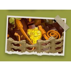 JIESTAR JJ9109 9109 CHẬU HOA CÚC NGÀN bộ đồ chơi xếp lắp ráp ghép mô hình Creator CHRYSANTHEMUM MOLIFOLIUM Sáng Tạo 353 khối