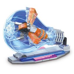 JIESTAR JJ9100 9100 CÔN TRÙNG CYBERPUNK ONG bộ đồ chơi xếp lắp ráp ghép mô hình CYBERPUNK INSECT HONEY BEE