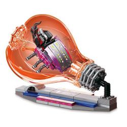 JIESTAR JJ9101 9101 CÔN TRÙNG CYBERPUNK MỘT SỪNG bộ đồ chơi xếp lắp ráp ghép mô hình CYBERPUNK INSECT UNICORN BEETLE