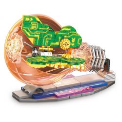 JIESTAR JJ9103 9103 CÔN TRÙNG CYBERPUNK BƯỚM bộ đồ chơi xếp lắp ráp ghép mô hình CYBERPUNK INSECT BUTTERFLY