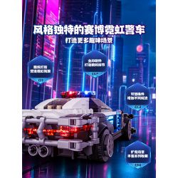 LUMIBRICKS FUNWHOLE F9043 9043 THÀNH PHỐ CYBERPUNK NEON XE TUẦN TRA CỦA CẢNH SÁT ỐC ĐẢO bộ đồ chơi xếp lắp ráp ghép mô hình Creator Sáng Tạo 372 khối LUMIBRICKS FUNWHOLE F9043 9043 THÀNH PHỐ CYBERPUNK NEON XE TUẦN TRA CỦA CẢNH SÁT ỐC ĐẢO bộ đồ chơi xếp lắp ráp ghép mô hình Creator Sáng Tạo 372 khối