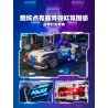 LUMIBRICKS FUNWHOLE F9043 9043 THÀNH PHỐ CYBERPUNK NEON XE TUẦN TRA CỦA CẢNH SÁT ỐC ĐẢO bộ đồ chơi xếp lắp ráp ghép mô hình Creator Sáng Tạo 372 khối