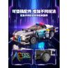 LUMIBRICKS FUNWHOLE F9043 9043 THÀNH PHỐ CYBERPUNK NEON XE TUẦN TRA CỦA CẢNH SÁT ỐC ĐẢO bộ đồ chơi xếp lắp ráp ghép mô hình Creator Sáng Tạo 372 khối