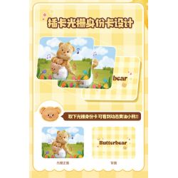 TOP TOY TC2057 2057 CỬA HÀNG TRÁNG MIỆNG BƠ GẤU bộ đồ chơi xếp lắp ráp ghép mô hình BUTTERBEAR DESSERT SHOP 460 khối