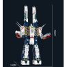 JIESTAR 58144 CHIẾN TRANH GIỮA CÁC VÌ SAO MACROSS SDF-1 bộ đồ chơi xếp lắp ráp ghép mô hình Movie & Game SDF-1 MACROSS Phim Và Trò Chơi 4682 khối