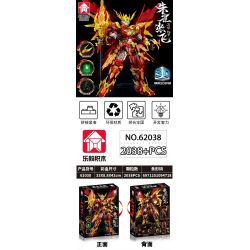 LE YI 62038 ÁO GIÁP MÁY BAY SUZAKU ZHANG KIỂU TRUNG QUỐC bộ đồ chơi xếp lắp ráp ghép mô hình 2038 khối