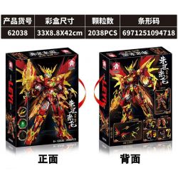 LE YI 62038 ÁO GIÁP MÁY BAY SUZAKU ZHANG KIỂU TRUNG QUỐC bộ đồ chơi xếp lắp ráp ghép mô hình 2038 khối