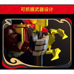 LE YI 62038 ÁO GIÁP MÁY BAY SUZAKU ZHANG KIỂU TRUNG QUỐC bộ đồ chơi xếp lắp ráp ghép mô hình 2038 khối