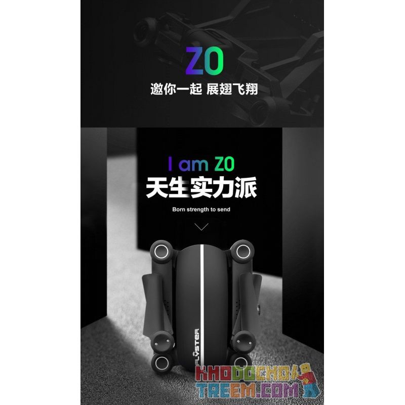 Jie Star SkyHunter X8 Black drone quadcopter có camera  + 2 pin + kính VR