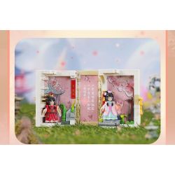 DECOOL BRICKCOOL 40001 CUỐN SÁCH MƠ ƯỚC CỦA LÂU ĐÀI ĐỎ bộ đồ chơi xếp lắp ráp ghép mô hình