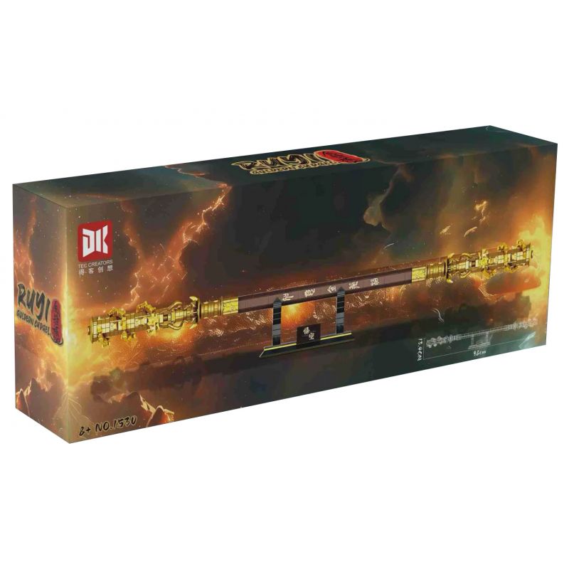 DK 1530 VÒNG VÀNG NHƯ Ý bộ đồ chơi xếp lắp ráp ghép mô hình GOLDEN HOOP 1008 khối