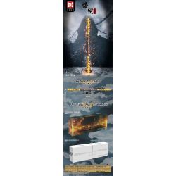 DK 1530 VÒNG VÀNG NHƯ Ý bộ đồ chơi xếp lắp ráp ghép mô hình GOLDEN HOOP 1008 khối