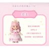 WEKKI 519005 CÔNG CHÚA MỘNG MƠ CUỐN SÁCH TUYỆT VỜI VỀ NÀNG TRONG bộ đồ chơi xếp lắp ráp ghép mô hình Girl Con Gái