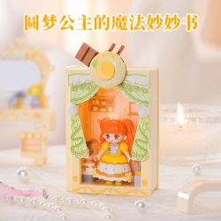 WEKKI 519006 CÔNG CHÚA TRONG MƠ CUỐN SÁCH TUYỆT VỜI VỀ NHỮNG NÀNG bộ đồ chơi xếp lắp ráp ghép mô hình Girl Con Gái