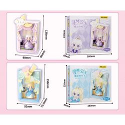 WEKKI 519007 CÔNG CHÚA TRONG MƠ CUỐN SÁCH TUYỆT VỜI CỦA STAR DREAM PRINCESS bộ đồ chơi xếp lắp ráp ghép mô hình Girl Con Gái