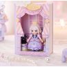 WEKKI 519008 CÔNG CHÚA MỘNG MƠ CUỐN SÁCH TUYỆT VỜI CỦA YUNMENG bộ đồ chơi xếp lắp ráp ghép mô hình Girl Con Gái