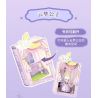 WEKKI 519008 CÔNG CHÚA MỘNG MƠ CUỐN SÁCH TUYỆT VỜI CỦA YUNMENG bộ đồ chơi xếp lắp ráp ghép mô hình Girl Con Gái