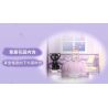 WEKKI 519008 CÔNG CHÚA MỘNG MƠ CUỐN SÁCH TUYỆT VỜI CỦA YUNMENG bộ đồ chơi xếp lắp ráp ghép mô hình Girl Con Gái