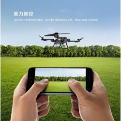 Jie Star SkyHunter X8 Black drone quadcopter có camera  + 2 pin + kính VR