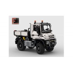 REBRICKABLE MOC-143162 143162 MOC143162 MÁY XAY UNIMOG U535 bộ đồ chơi xếp lắp ráp ghép mô hình Creator Sáng Tạo 3465 khối