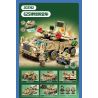 SEMBO 203192 VINH QUANG CƯỜNG QUỐC 625 PHÁO PHÒNG KHÔNG bộ đồ chơi xếp lắp ráp ghép mô hình Military Army Quân Sự Bộ Đội 765 khối
