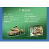 SEMBO 203192 VINH QUANG CƯỜNG QUỐC 625 PHÁO PHÒNG KHÔNG bộ đồ chơi xếp lắp ráp ghép mô hình Military Army Quân Sự Bộ Đội 765 khối