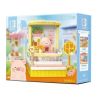 SEMBO 608082 CẢNH ĐƯỜNG PHỐ LỢN ĐÓNG HỘP LULU CỬA HÀNG BÁNH DÂU bộ đồ chơi xếp lắp ráp ghép mô hình Military Army STRAWBERRIES CAKE Quân Sự Bộ Đội 269 khối