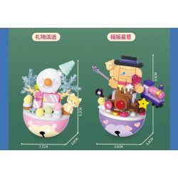 SEMBO 605038 GIÁNG SINH GIAO QUÀ bộ đồ chơi xếp lắp ráp ghép mô hình Creator Sáng Tạo