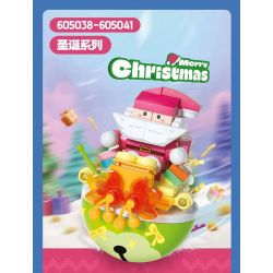 SEMBO 605039 GIÁNG SINH LẮC ĐIỀU ƯỚC NGÔI SAO bộ đồ chơi xếp lắp ráp ghép mô hình Creator Sáng Tạo