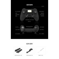 Jie Star SkyHunter X8 Black drone quadcopter có camera  + 2 pin + kính VR