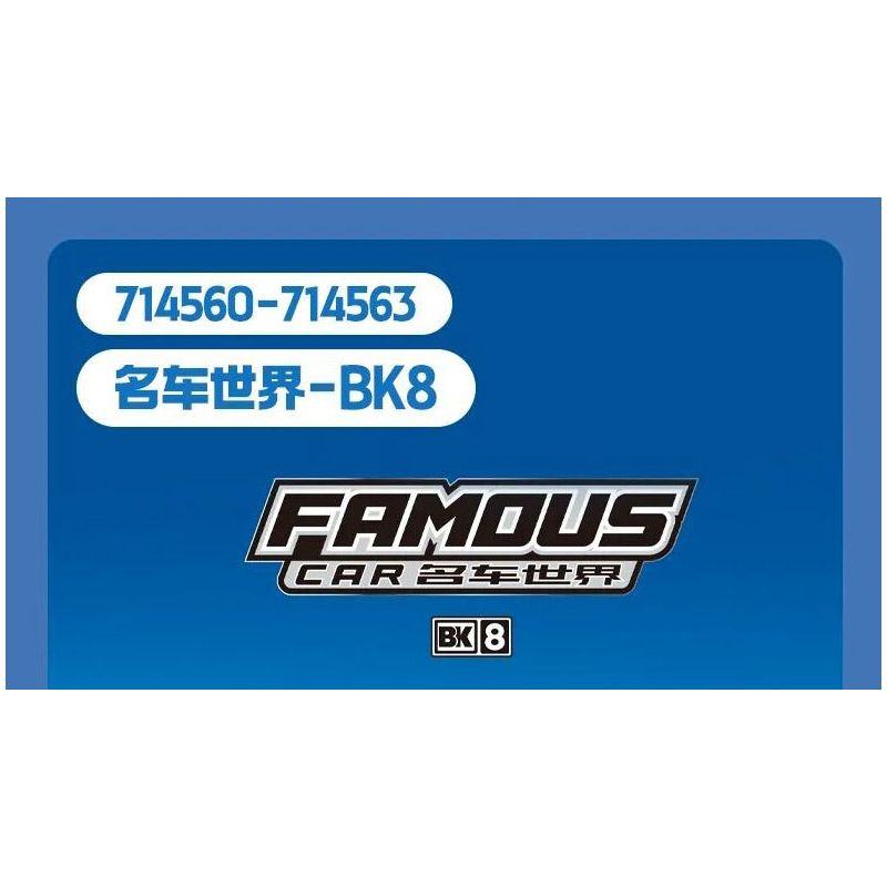 SEMBO 714560 XE SANG TRỌNG JIJI 714560 bộ đồ chơi xếp lắp ráp ghép mô hình Speed Champions Racing Cars Đua Xe Công Thức 328 khối