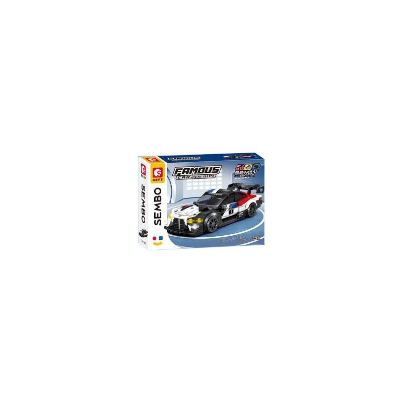 SEMBO 714562 non Lego XE NỔI TIẾNG JIJI 714562 bộ đồ chơi xếp lắp ráp ghép mô hình Speed Champions Racing Cars Đua Xe Công Thức 387 khối