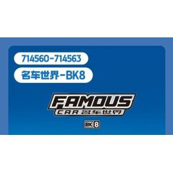 SEMBO 714562 XE NỔI TIẾNG JIJI 714562 bộ đồ chơi xếp lắp ráp ghép mô hình Speed Champions Racing Cars Đua Xe Công Thức 387 khối