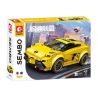 SEMBO 714811 LIÊN MINH JISU 714811 bộ đồ chơi xếp lắp ráp ghép mô hình Speed Champions Racing Cars Đua Xe Công Thức 204 khối