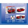 SEMBO 714812 LIÊN MINH JISU 714812 bộ đồ chơi xếp lắp ráp ghép mô hình Speed Champions Racing Cars Đua Xe Công Thức 187 khối