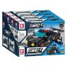 SEMBO 104331 104332 104333 104330 CHIẾN DỊCH BLACK HAWK XE BỌC THÉP CHỐNG BẠO ĐỘNG SABERTOOTH TIGER 4 TỔ HỢP bộ đồ chơi xếp lắp ráp ghép mô hình SWAT 778 khối