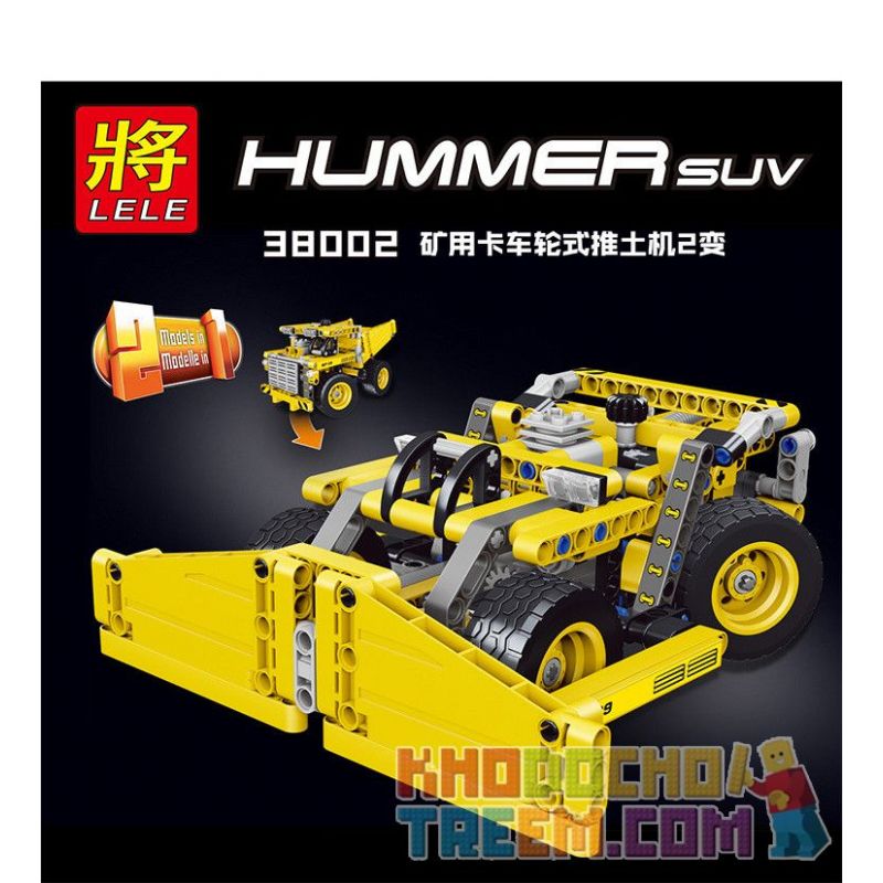 NOT  MINING TRUCK 42035 JISI 3363 LELE 38002 MouldKing 13016 Mould King 13016 QIAO LE TONG 5351 YILE 108A xếp lắp ráp ghép mô hình 2 DẠNG XE TẢI KHU MỎ BEN VÀ ỦI KHAI THÁC  Kỹ Thuật Công Nghệ Cao Mô Hình Phương Tiện 362 khối