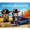 F-C9831 C9831 9831 FC9831 YELLOWSTONE RIP VÀ KAY DEIGHTON bộ đồ chơi xếp lắp ráp ghép mô hình Brickheadz RIP WHEELER AND KAYCE DUTTON Nhân Vật Đầu To 481 khối