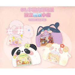 WEKKI 519101 WORLD PLUSH 4 LOẠI HỘP MÙ LÔNG NHUNG DÀNH CHO SHOP THÚ CƯNG NHỎ bộ đồ chơi xếp lắp ráp ghép mô hình