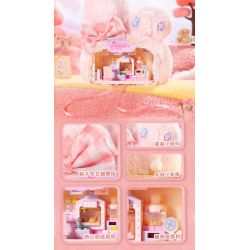 WEKKI 519101 WORLD PLUSH 4 LOẠI HỘP MÙ LÔNG NHUNG DÀNH CHO SHOP THÚ CƯNG NHỎ bộ đồ chơi xếp lắp ráp ghép mô hình