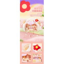 WEKKI 519101 WORLD PLUSH 4 LOẠI HỘP MÙ LÔNG NHUNG DÀNH CHO SHOP THÚ CƯNG NHỎ bộ đồ chơi xếp lắp ráp ghép mô hình