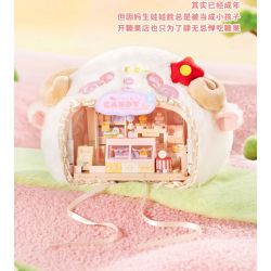 WEKKI 519101 WORLD PLUSH 4 LOẠI HỘP MÙ LÔNG NHUNG DÀNH CHO SHOP THÚ CƯNG NHỎ bộ đồ chơi xếp lắp ráp ghép mô hình