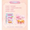 WEKKI 519101 WORLD PLUSH 4 LOẠI HỘP MÙ LÔNG NHUNG DÀNH CHO SHOP THÚ CƯNG NHỎ bộ đồ chơi xếp lắp ráp ghép mô hình