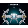 ZAPE 98001 THIẾT BỊ ĐÁNH CHẶN TITAN bộ đồ chơi xếp lắp ráp ghép mô hình Star Wars STELLAR INTERCEPTOR Chiến Tranh Giữa Các Vì Sao 1109 khối