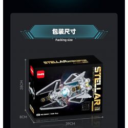 ZAPE 98001 THIẾT BỊ ĐÁNH CHẶN TITAN bộ đồ chơi xếp lắp ráp ghép mô hình Star Wars STELLAR INTERCEPTOR Chiến Tranh Giữa Các Vì Sao 1109 khối