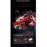 ZAPE 98002 PHÁO HẠM CỘNG HÒA bộ đồ chơi xếp lắp ráp ghép mô hình Star Wars Chiến Tranh Giữa Các Vì Sao 1107 khối