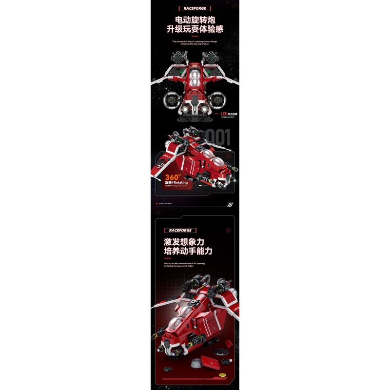 ZAPE 98002 PHÁO HẠM CỘNG HÒA bộ đồ chơi xếp lắp ráp ghép mô hình Star Wars Chiến Tranh Giữa Các Vì Sao 1107 khối