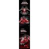 ZAPE 98002 PHÁO HẠM CỘNG HÒA bộ đồ chơi xếp lắp ráp ghép mô hình Star Wars Chiến Tranh Giữa Các Vì Sao 1107 khối